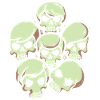 Cartoon Skull Delusional