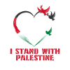 I Stand With Palestine Frieden Freiheit Palästina