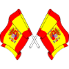 Two flags Spain