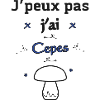 J'peux pas j'ai Cepes