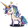 Süßes Einhorn