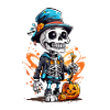 Halloween Skelet