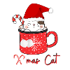 Chat de Noël