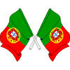 Two flags Portugal