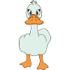 Drôle de majeur canard