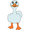 Funny Middle Finger Duck