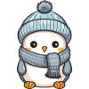 Penguin Winter Comic