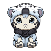 Snow leopard winter leopard comic
