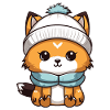 Fuchs Winter Comic