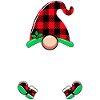 Christmas Family Gnome Cougar