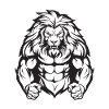 Lion Muscles Workout Gym