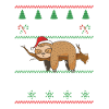 Merry Slothma's Sloth Christmas Gift