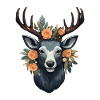 Fleurs de cerf
