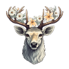 Fleurs de cerf