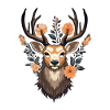 Fleurs de cerf