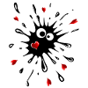 Blobs with hearts