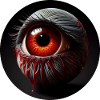 Eye Satanic Dark Character Gruesome