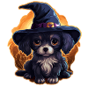 Cute Halloween Dog