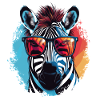 zebra sunglasses