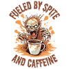 Fueled by spite and caffeine