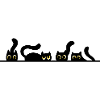 4 chats drôles