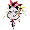 Fuchsmaske Japan Design
