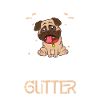 Pug Glitter