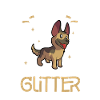 German Shepherd Glitzer