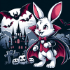 Vampire Bunny Halloween