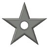 Ninja Shuriken - Anime Shirt