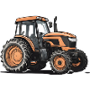 Einzelner Traktor