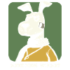 Ein wütender Hund mit Einstellung