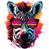 zebra sunglasses