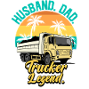 Husband Dad Trucker Legend