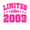 Édition limitée 2003