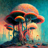 Fantasy mushrooms