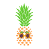 Funny Halloween Pineapple Pumpkin