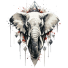 Elephant Geometric
