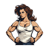 Femme Muscles Musculation Fille