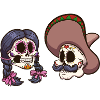 Mexican Skulls