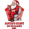 Santa Claus on toilet