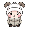 Hase Winter Comic