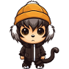 Monkey Winter Comic