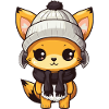 Fuchs Winter Comic