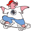 Skate-Pig: Ride&Swine