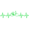 Bicycle Heartbeat ECG