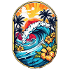 Surf Wave & Hawaii