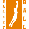 Basketball player logo