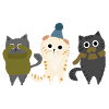 Three Cats