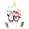 Christmas Penguins Infant First Christmas
